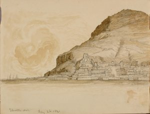Gibraltar autorstwa Miner Kilbourne Kellogg