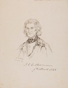 J.C. Calhoun autorstwa Miner Kilbourne Kellogg