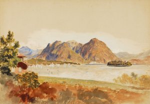 Lago Maggiore, Włochy, b.d. autorstwa Miner Kilbourne Kellogg
