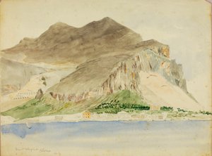 Góra Pellegrino, Palermo autorstwa Miner Kilbourne Kellogg