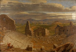 Ruins of Asrum Asia Minor: Zbadane z Layard Sir Henry Layard, ca. 1845.