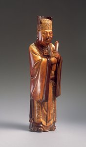Figura urzędnika (rzeźbiona kość słoniowa) (patrz także 272119)