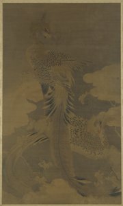 Feniksy na drzewie Paulownia, ok. 1500