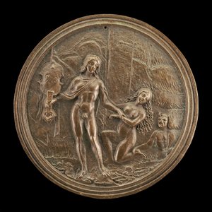 Orfeusz traci Eurydykę, koniec XV - początek XVI wieku.