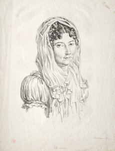 Portret kobiety autorstwa Moisbach