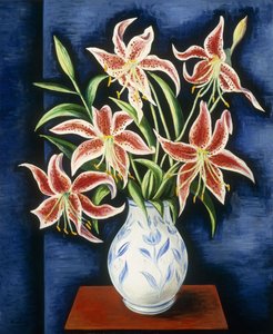 Wazon z liliami; Vase de lis