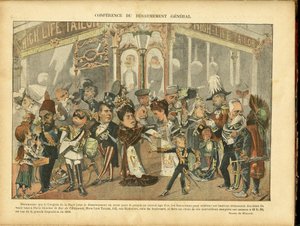 Ilustracja Molocha (1849-1909) w Le Rire autorstwa Moloch