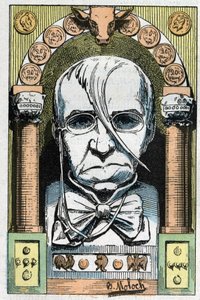 Portret Emile de Girardin, francuskiego dziennikarza, publicysty i polityka 1806-1881 autorstwa Moloch