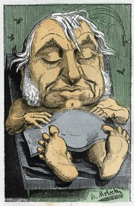 Portret Eugeniusza Rouhera (1814-1884), francuskiego polityka autorstwa Moloch
