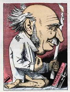 Portret Julesa Simona (1814-1896), francuskiego polityka autorstwa Moloch
