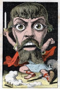 Portret aktora Mount-Sully (Jean Sully Mounet, Mounet Sully autorstwa Moloch