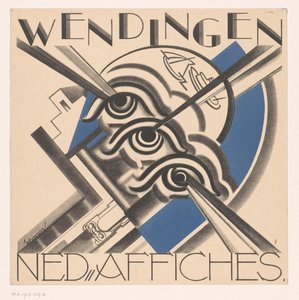 Projekt okładki dla: Wendingen, 1931