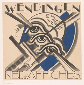 Projekt okładki dla: Wendingen, 1931