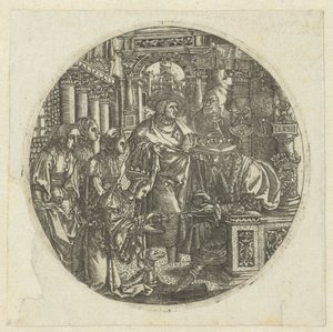 Estera przed Aswerusem autorstwa Monogrammist DDC