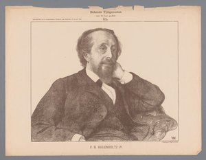 „P.H. Hugenholtza juniora autorstwa Monogrammist HN