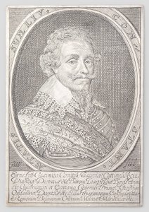 Portret Ernsta van Nassau autorstwa Monogrammist HW