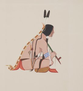 Cheyenne, ok. 1934 (akwarela)