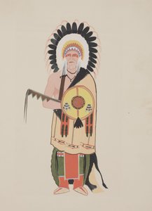 Panel #3, c.1934 (akwarela)