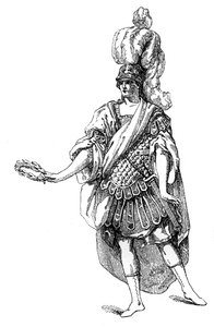 Kostium z Teatru Francuskiego, 1885.