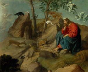 Chrystus na pustkowiu, ca. 1515-20.
