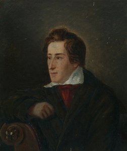 Portret poety Heinricha Heinego 1797-1856
