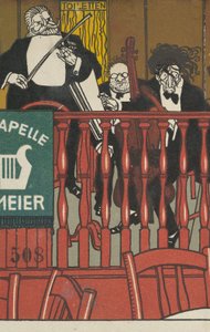 Salonowa Orkiestra Meier, 1911. autorstwa Moritz Jung