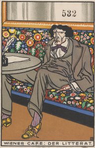 Kawiarnia Wiedeńska: Literatów Kawiarnia Wiedeńska: Der Litterat, 1911.