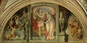 Lunette w foyer Opery Wiedeńskiej autorstwa Moritz Ludwig von Schwind