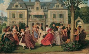 gra planszowa autorstwa Moritz Ludwig von Schwind