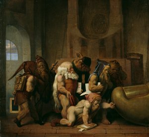 Krasnale w Bawarii autorstwa Moritz Ludwig von Schwind