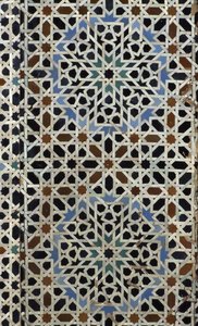 Bou Inania Madrasa, zellij tilework, c14 (ceramika)