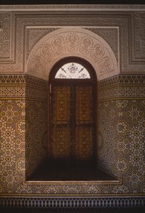 Kasbah of Thamiel glaoui, okno (ceramiczne)