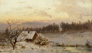 Zachód słońca nad Hegdehaugen autorstwa Morten Muller