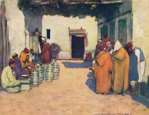 Dziedziniec, 1903 autorstwa Mortimer L Menpes