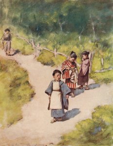 „Słoneczny spacer”, c1887, 1901 autorstwa Mortimer L Menpes
