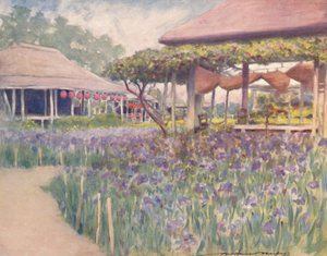 „Ogród tęczówki”, 1903 autorstwa Mortimer L Menpes