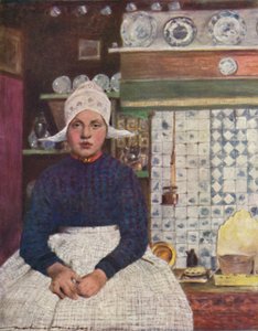„W Volendam”, 1903 autorstwa Mortimer L Menpes