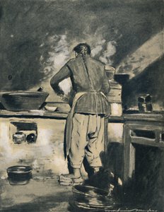 Chiński kucharz, 1903 autorstwa Mortimer L Menpes