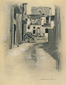 Opuszczone domy, 1903 autorstwa Mortimer L Menpes