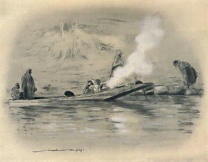 Rodzina plemienia nomadów, 1903 autorstwa Mortimer L Menpes