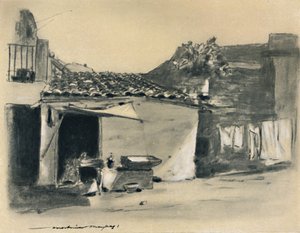 „Na obrzeżach Palermo”, 1903 autorstwa Mortimer L Menpes