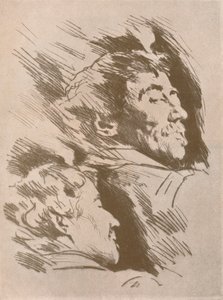 „Studia portretowe”, ok. 1880, 1904 r autorstwa Mortimer L Menpes