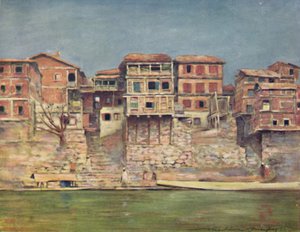 „Śrinagar”, 1903 autorstwa Mortimer L Menpes
