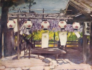 Słońce i latarnie, c1887, 1901 autorstwa Mortimer L Menpes