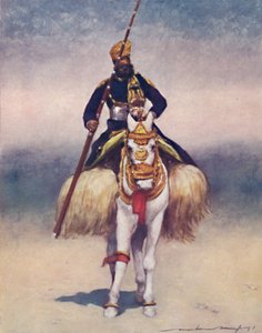 Retainer z Alwar, 1903 autorstwa Mortimer Ludington Menpes
