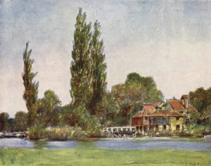 Iffley autorstwa Mortimer Ludington Menpes