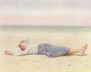 W oku słońca (kolorowa litografia) autorstwa Mortimer Ludington Menpes