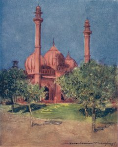Meczet Naul Masa, 1905 autorstwa Mortimer Ludington Menpes