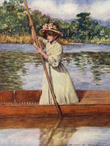 Punting autorstwa Mortimer Ludington Menpes