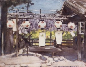 Słońce i latarnie autorstwa Mortimer Ludington Menpes